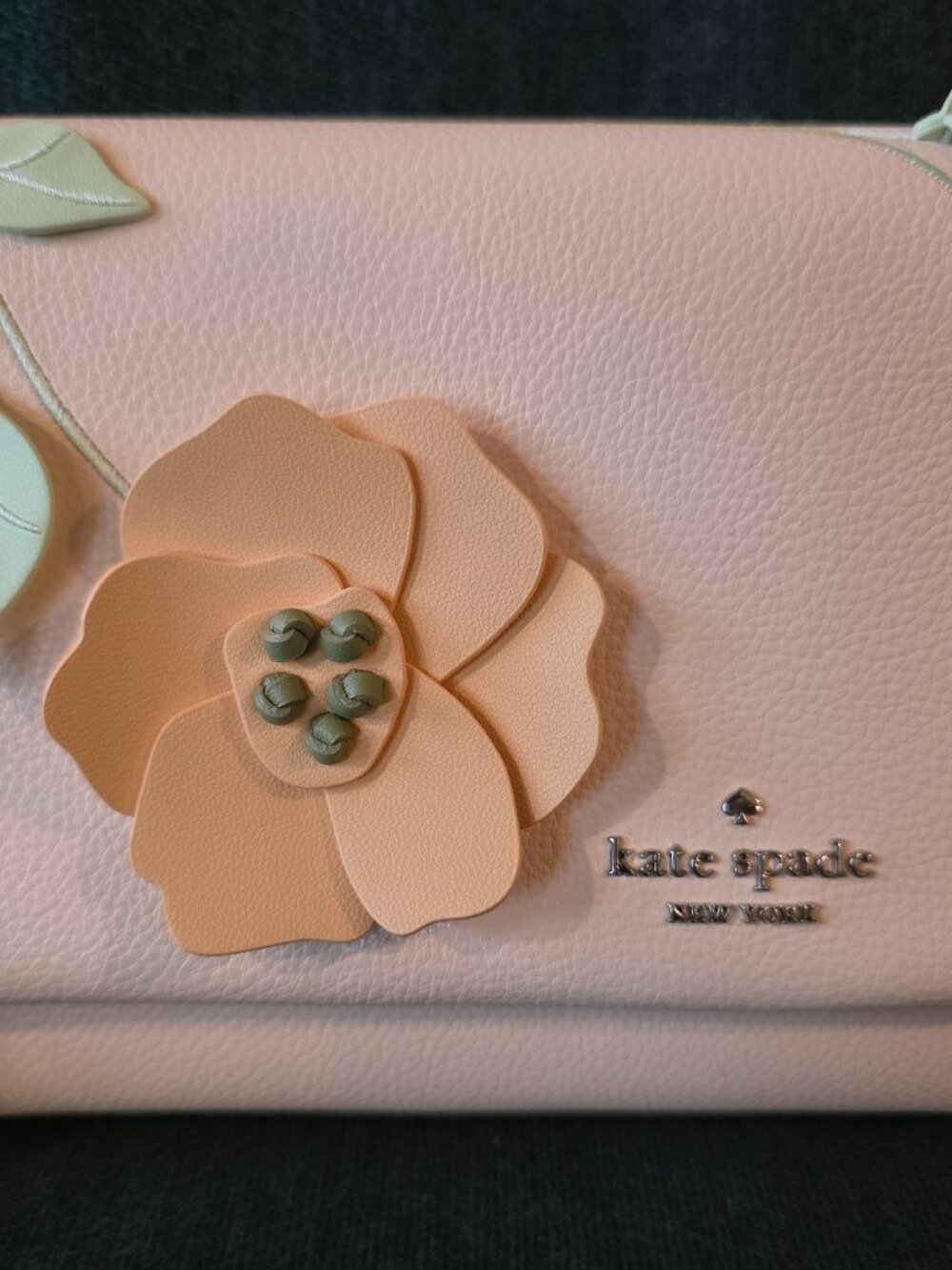 🌸 Kate Spade New York Pink Floral Appliqué Bag NWT 🌸 - Picture 4 of 8